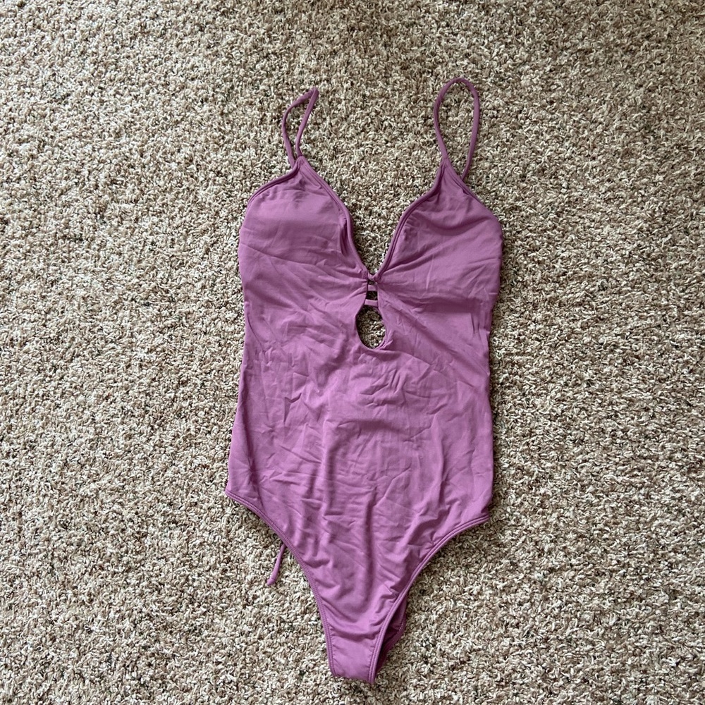 NEW O’Neill Salt Water Solid One Piece Purple